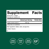 Standard Process Inc. Sesame Seed Oil Supplement back view
