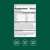 Standard Process Inc. Vasculin softgel supplement back view