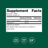Standard Process Inc. Wheat Germ Oil Vitamin E Supplement side view