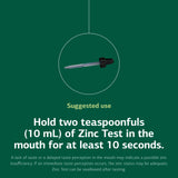 Standard Process Inc. Zinc Test oral format demonstration