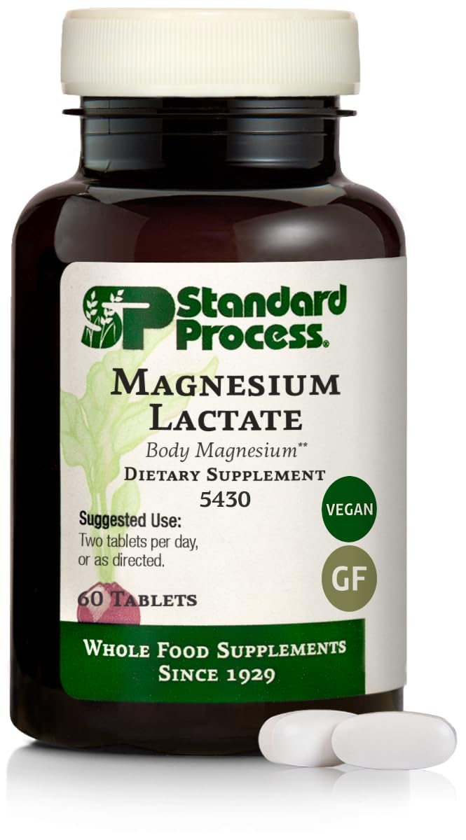 Standard Process Magnesium Lactate 100g front view