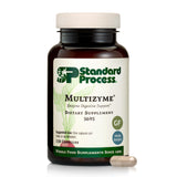 Standard Process Multizyme multi-enzyme supplement front view of packaging