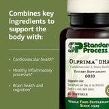 Standard Process Olprima DHA Omega-3 Supplement ingredients list
