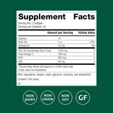 Standard Process Olprima DHA Omega-3 Supplement side view