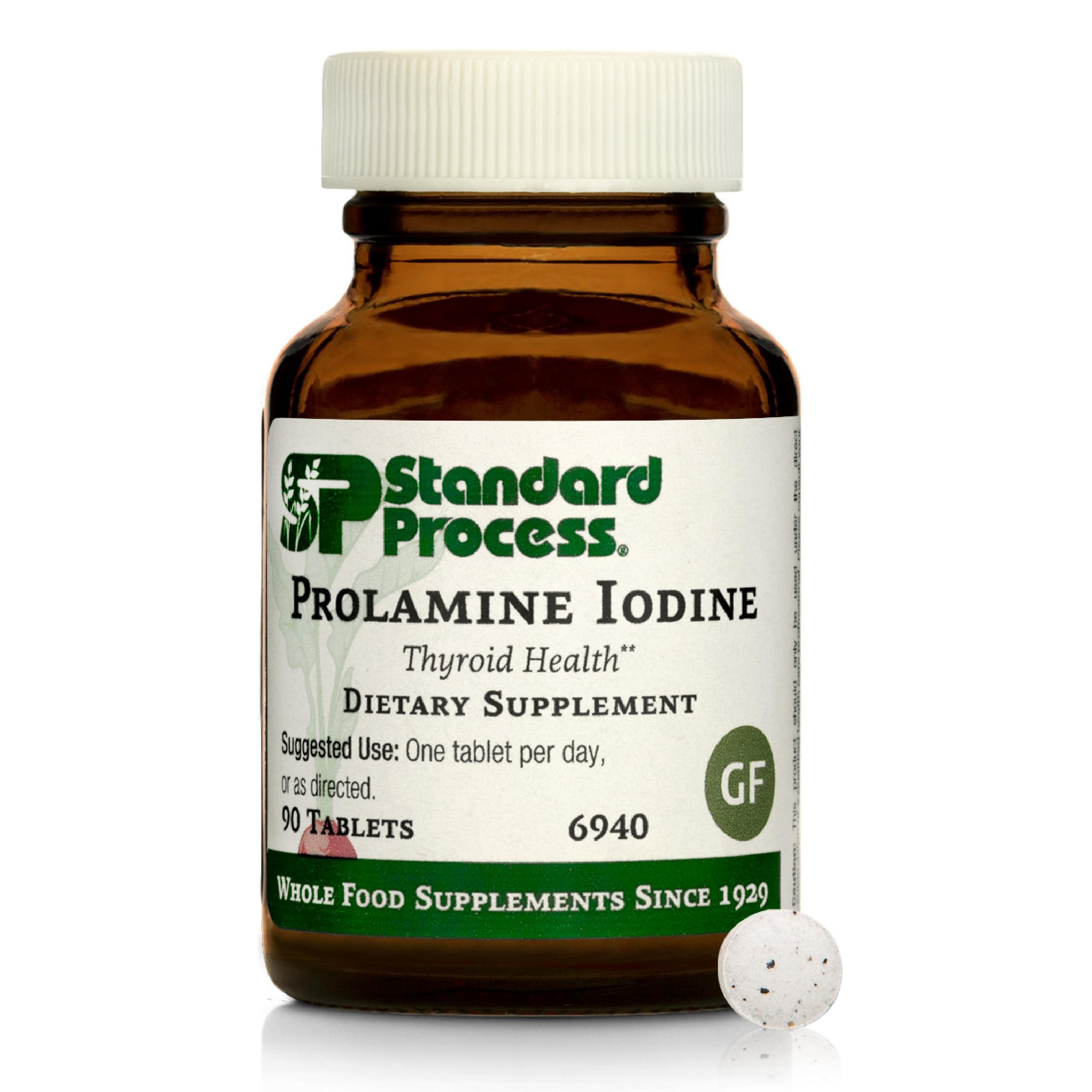 Standard Process Prolamine Iodine Supplement front view