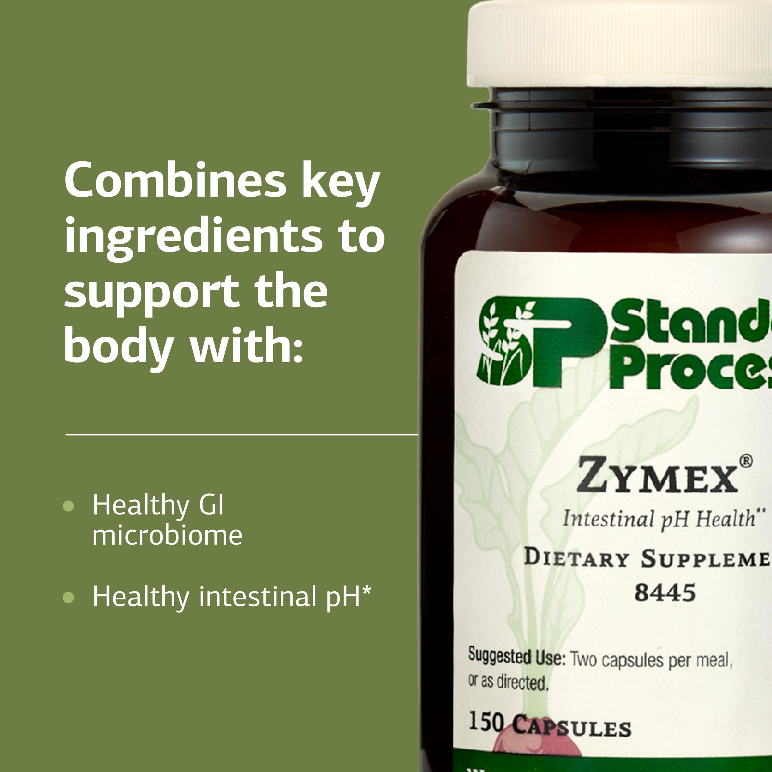 Standard Process Zymex Multi-Enzyme Supplement ingredients list