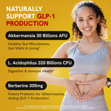 Stanis Labs Akkermansia Probiotic Supplement capsule close-up