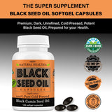 StarDunes Black Seed Oil Softgel Capsules close-up