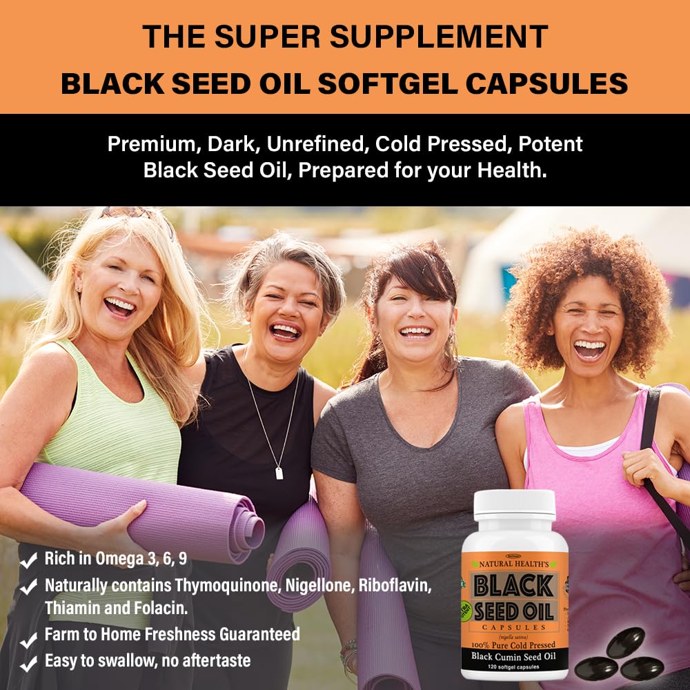 StarDunes Black Seed Oil Softgel Capsules in a hand