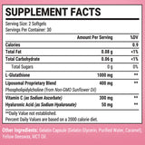 Starehonorr Liposomal Glutathione Softgels close-up of softgel