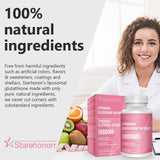 Starehonorr Liposomal Glutathione Softgels with a measuring spoon