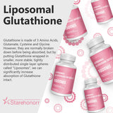 Starehonorr Liposomal Glutathione Softgels with measuring spoon