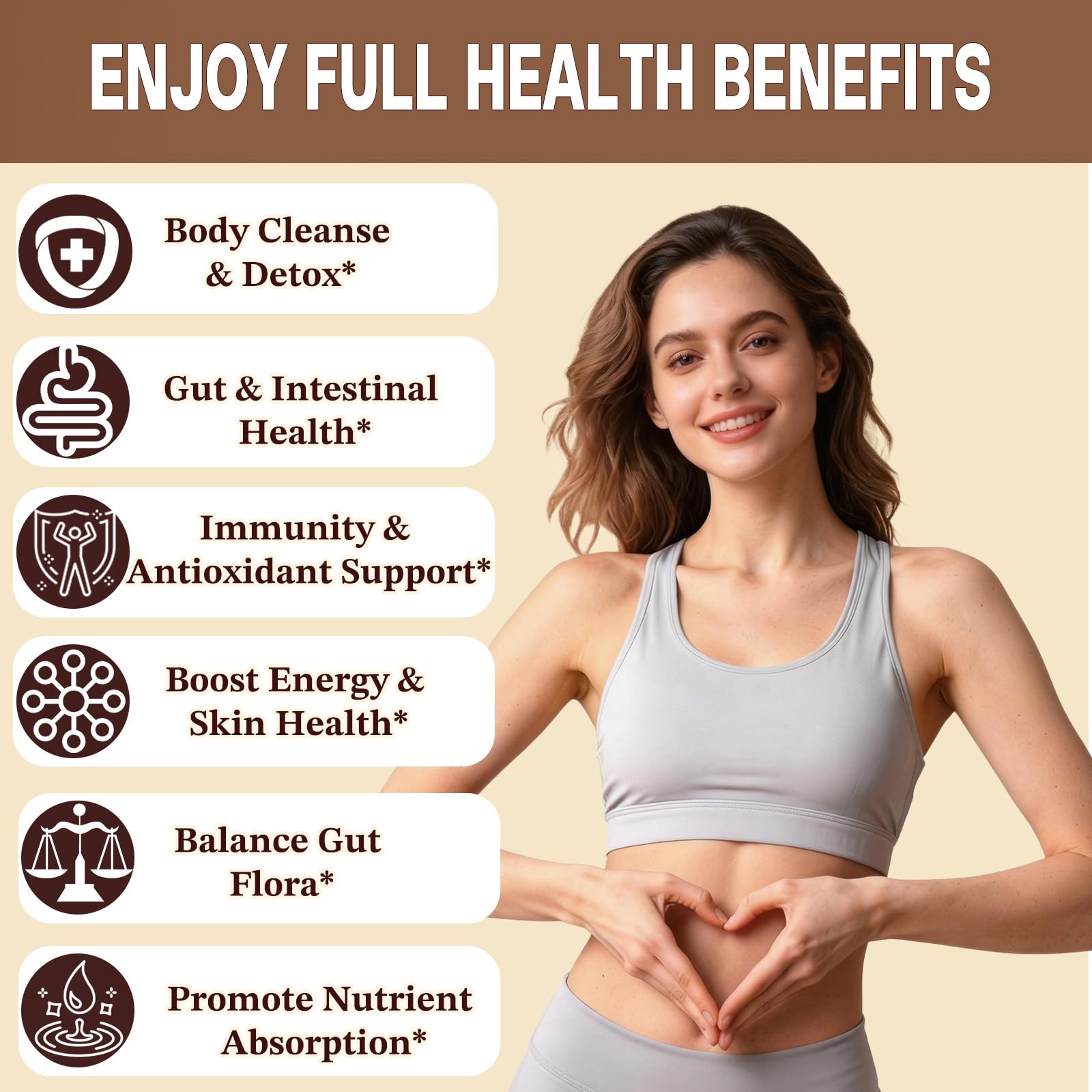 Starisetme 16-in-1 Herbal Supplement capsule close-up