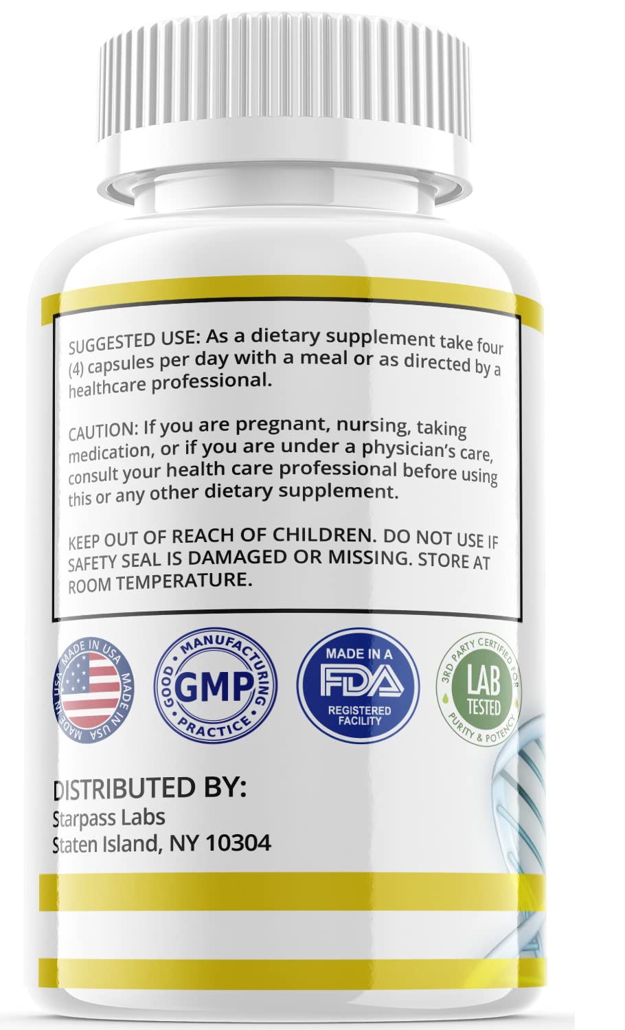StarPass Labs Advanced Sleep Formula packaging with label