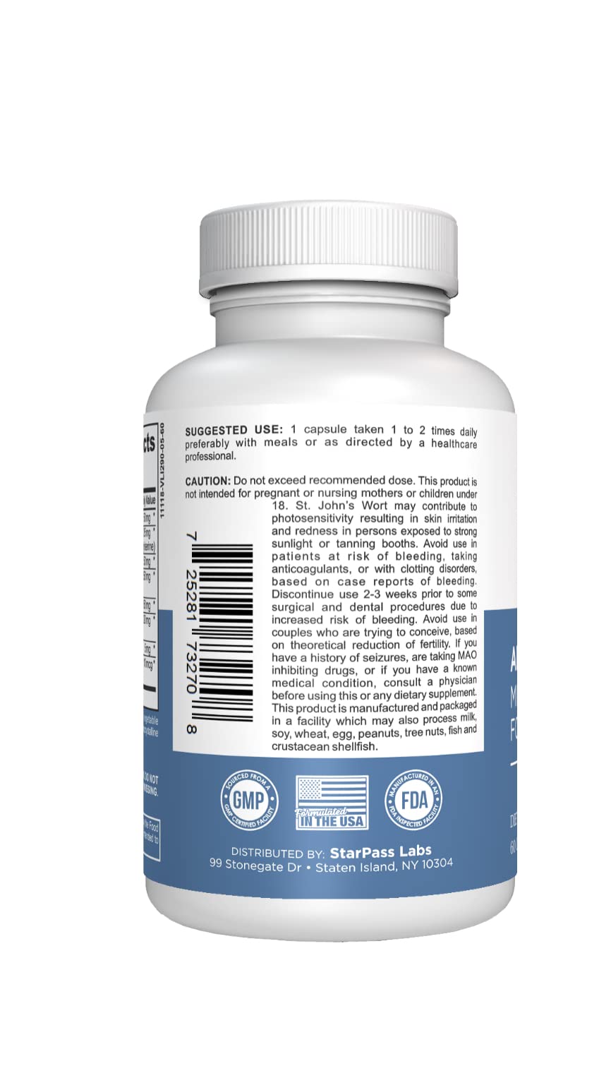 StarPass Labs Memory Supplement side view of packaging