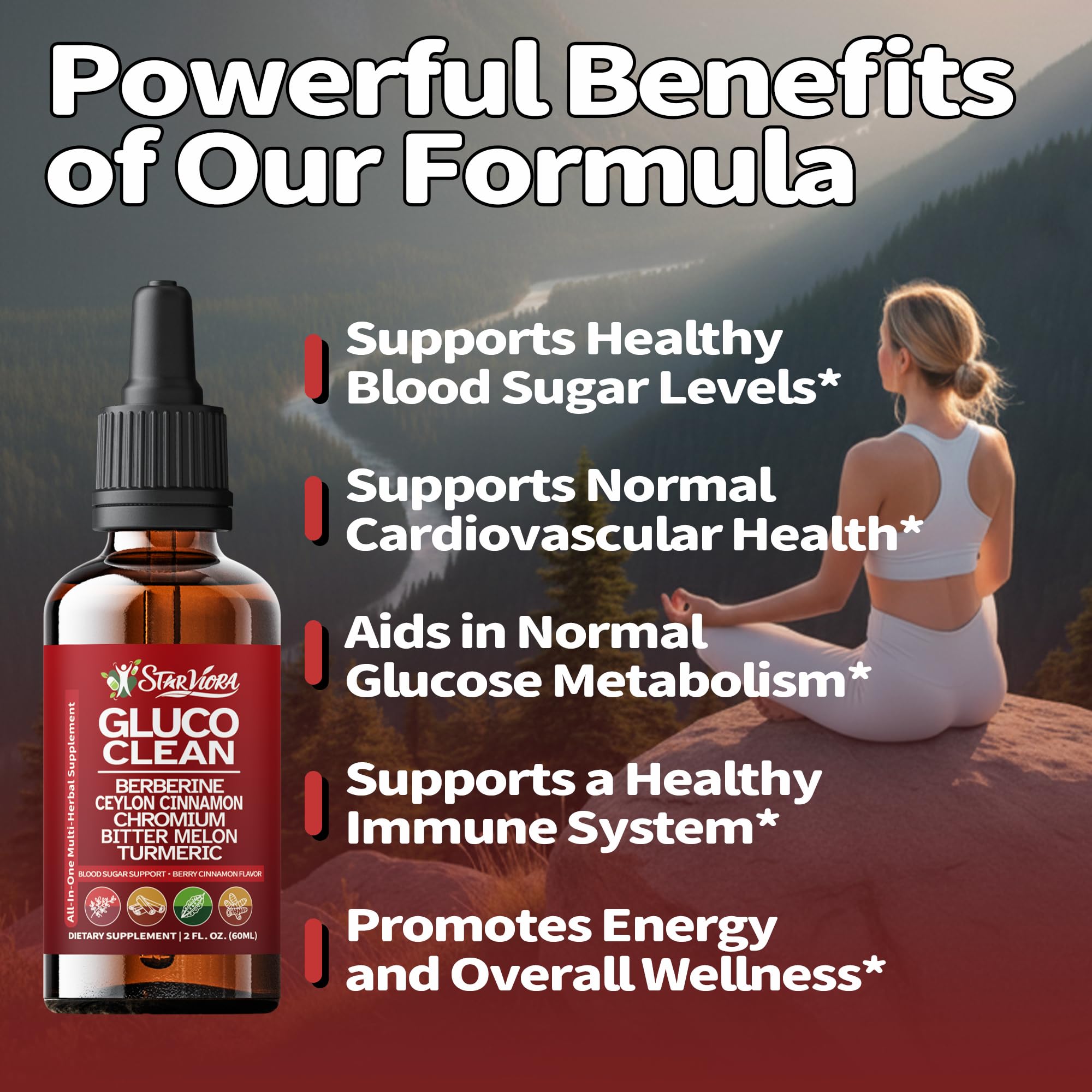 StarViora Berberine Supplement with turmeric close-up