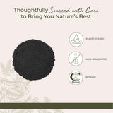 Starwest Botanicals Activated Charcoal Powder 45g close-up of powder