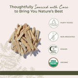 Starwest Botanicals Astragalus Root 132g in a bowl for culinary use
