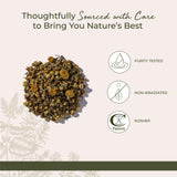 Starwest Botanicals Chamomile Flowers in a tea setting