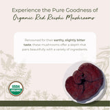 Starwest Botanicals Dried Red Reishi Mushrooms packaging