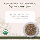 Starwest Botanicals Dried Stinging Nettle Root 454g packaging