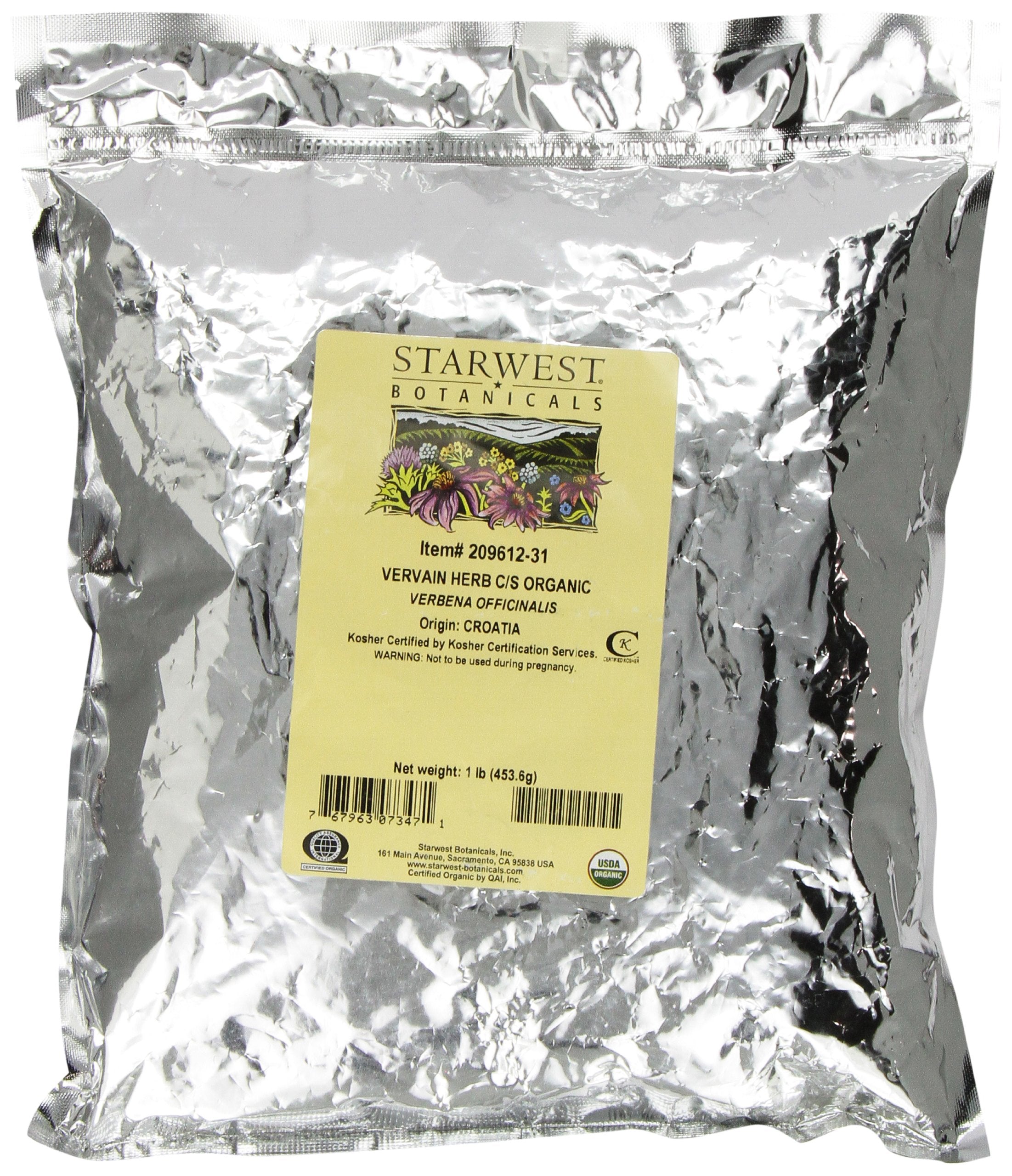 Starwest Botanicals Echinacea 454g resealable polyfoil bag