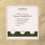 Starwest Botanicals Garlic Granules close-up of granules