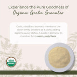 Starwest Botanicals Garlic Granules packaging