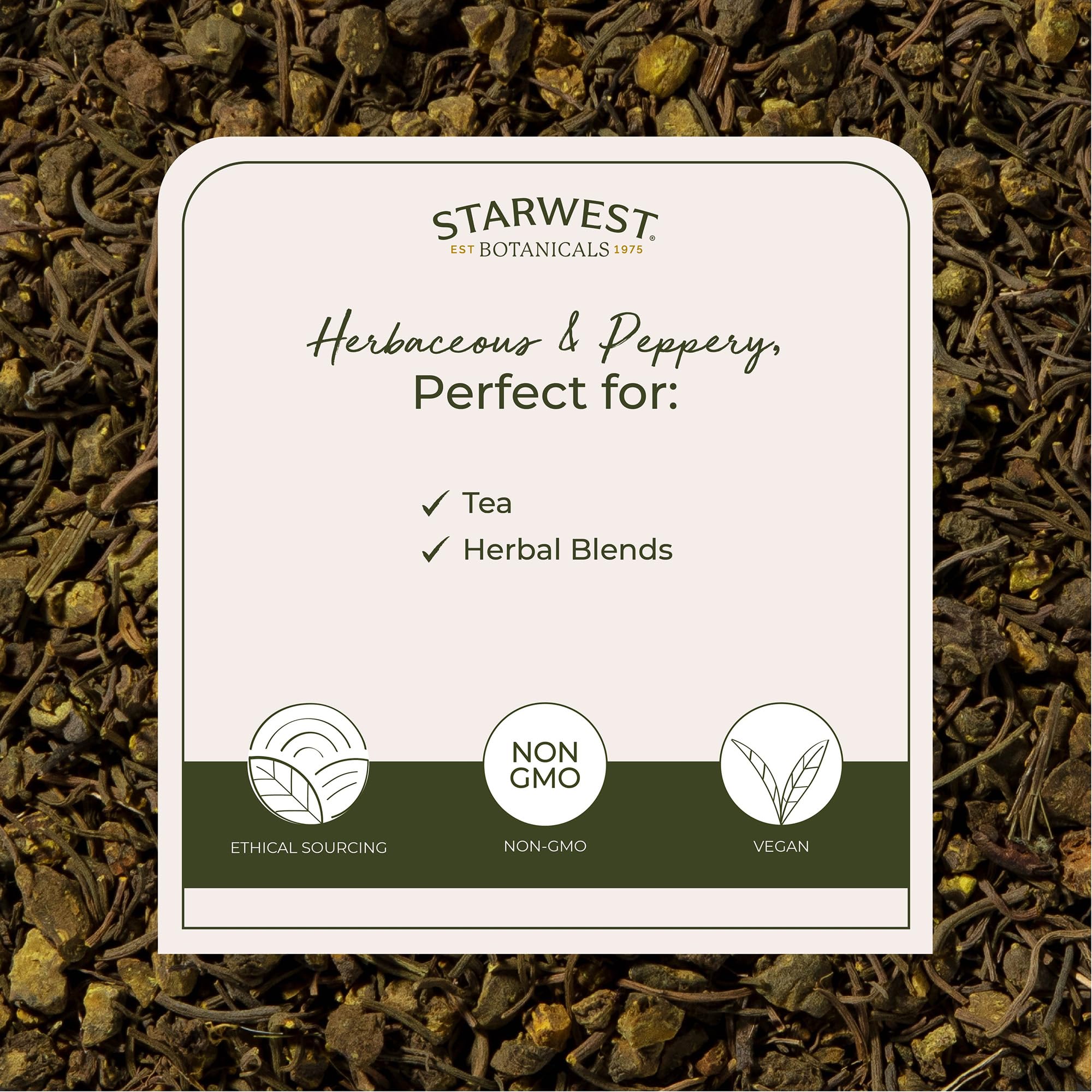 Starwest Botanicals Goldenseal Root 113g side view