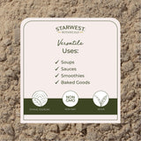 Starwest Botanicals Marshmallow Root Powder 454g back view