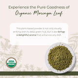 Starwest Botanicals Moringa Leaf Powder 454g back view