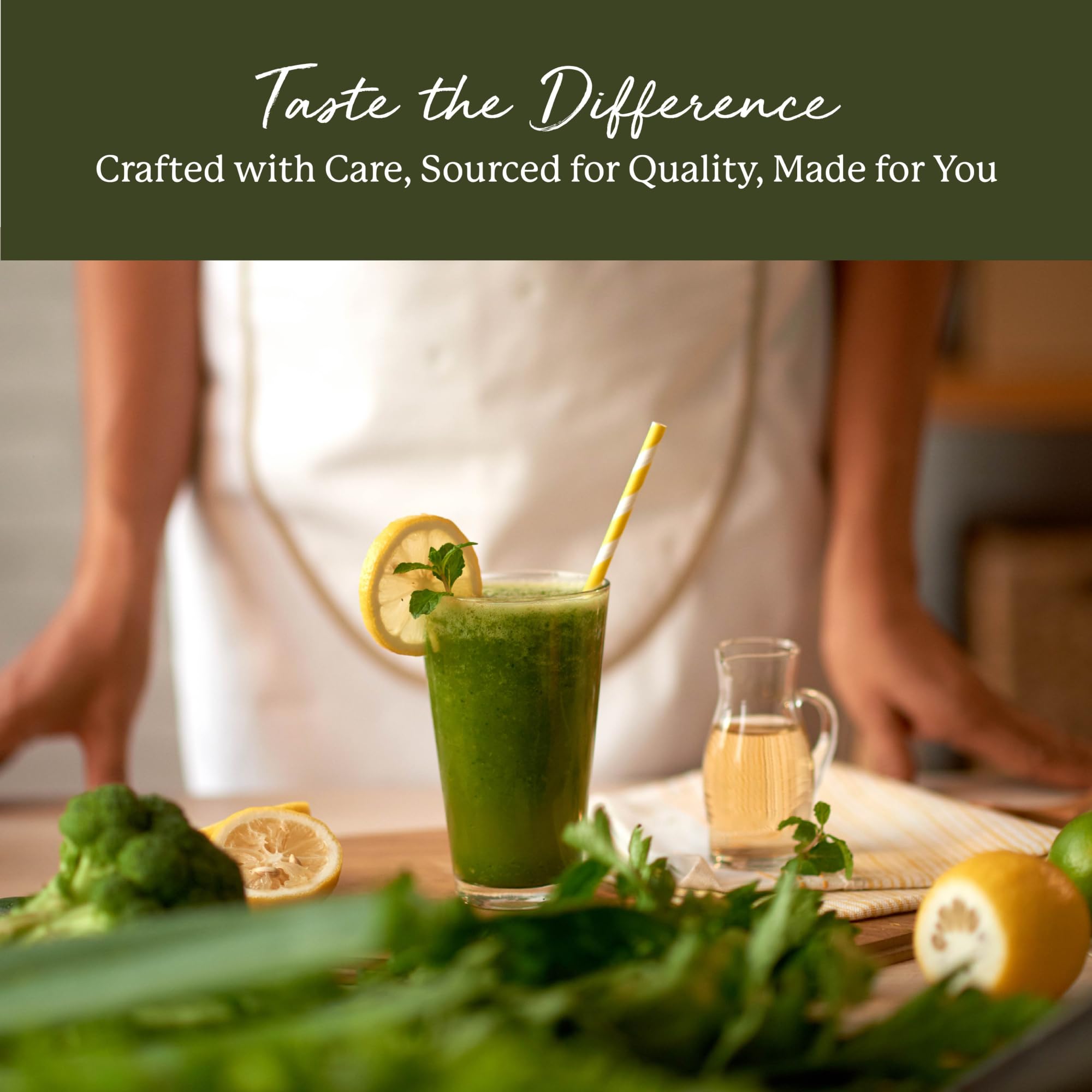 Starwest Botanicals Moringa Leaf Powder 454g in a kitchen setting