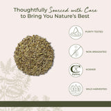 Starwest Botanicals Oregon Grape Root in a herbal tea setup