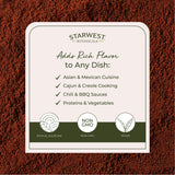 Starwest Botanicals Organic Cayenne Pepper Powder 35K HU close-up of powder