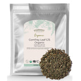 Starwest Botanicals Organic Comfrey Leaf Cut and Sifted 454g front view