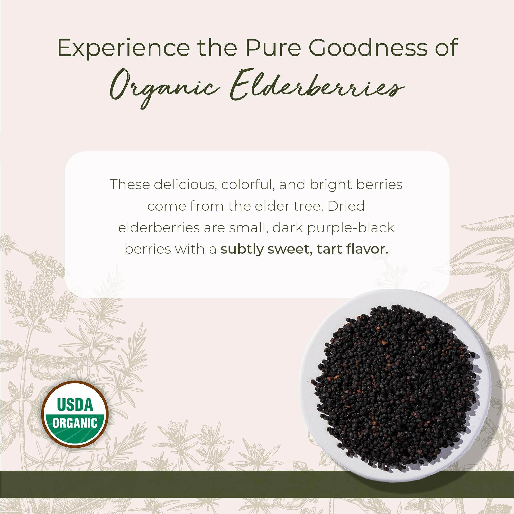 Starwest Botanicals Organic Elderberry 907g packaging