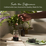 Starwest Botanicals Organic Elderberry used in tea preparation