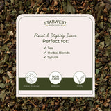 Starwest Botanicals Organic Hawthorn Leaf and Flower 113g close-up of leaves