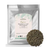 Starwest Botanicals Organic Red Raspberry Leaf Tea 454g front view