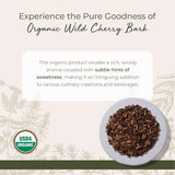 Starwest Botanicals Wild Cherry Bark 113g back view
