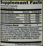 Stat Flush 5 Capsules side view showing dosage