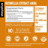 STAY ALIVE Boswellia Serrata Capsules side view showing label
