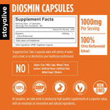 STAY ALIVE Diosmin Complex 1000mg Capsules side view
