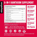 STAY ALIVE Hawthorne Berry Supplement capsules close-up