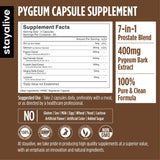 STAY ALIVE Pygeum Africanum Supplement bottle side view