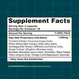 Stay-Well Naturals Turmeric Supplement 68g packaging