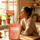 STDKDFW Astaxanthin Gummies on a kitchen counter