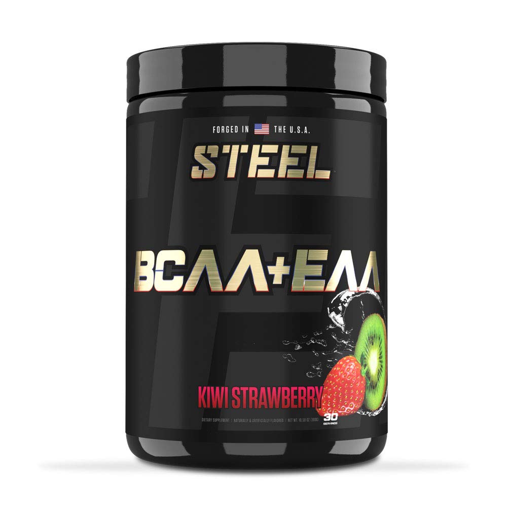 Steel Supplements BCAA EAA Powder 405g front view