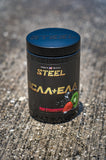 Steel Supplements BCAA EAA Powder 405g side view