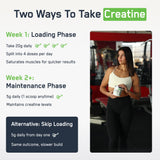 SteelFit Creatine Monohydrate 500g nutritional information